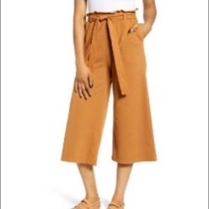 BP Tie Waist Cropped Pants